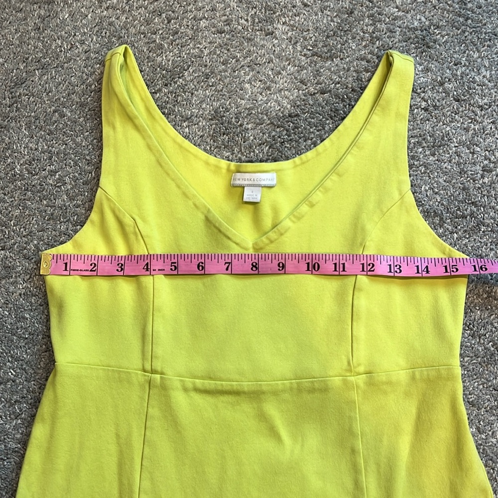☀️ NY & Company | Sleeveless Cotton Mini Dress - Picture 2 of 9